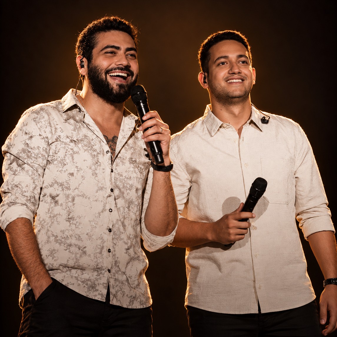 Foto de Henrique e Juliano