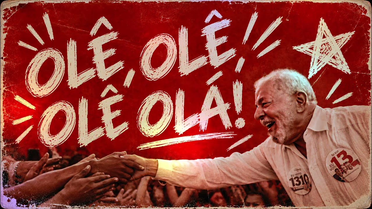 Capa do vídeo OLÊ, OLÊ, OLÊ OLÁ (LULA, LULA) - MÚSICA OFICIAL - LULA PRESIDENTE 2026! 🇧🇷